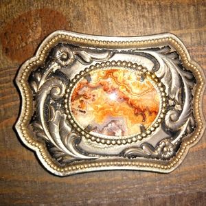 Men's western belt buckle
